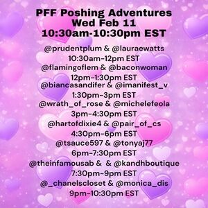 2/11 UNLISTED PFFS. As Described In Live. You Are Not Alone. 💃🏻🎊🤼♀️🦩💕